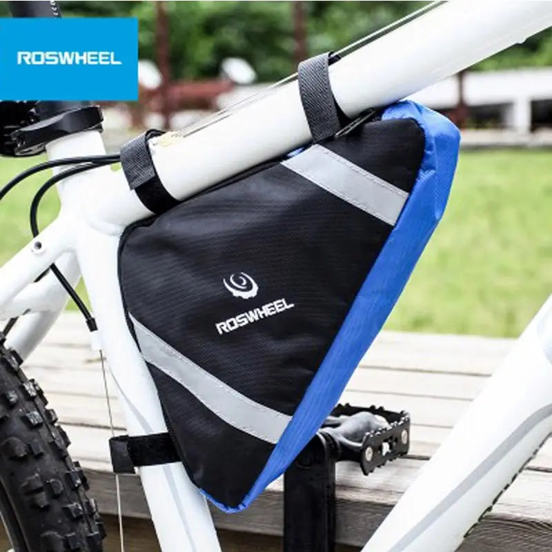 ROSWHEEL 12490 Bicycle Frame Triangle Bag Storage Pouch Fiets Tas Cycling MTB Road Bike Tube Corner Pannier Bicycle QB/T1333