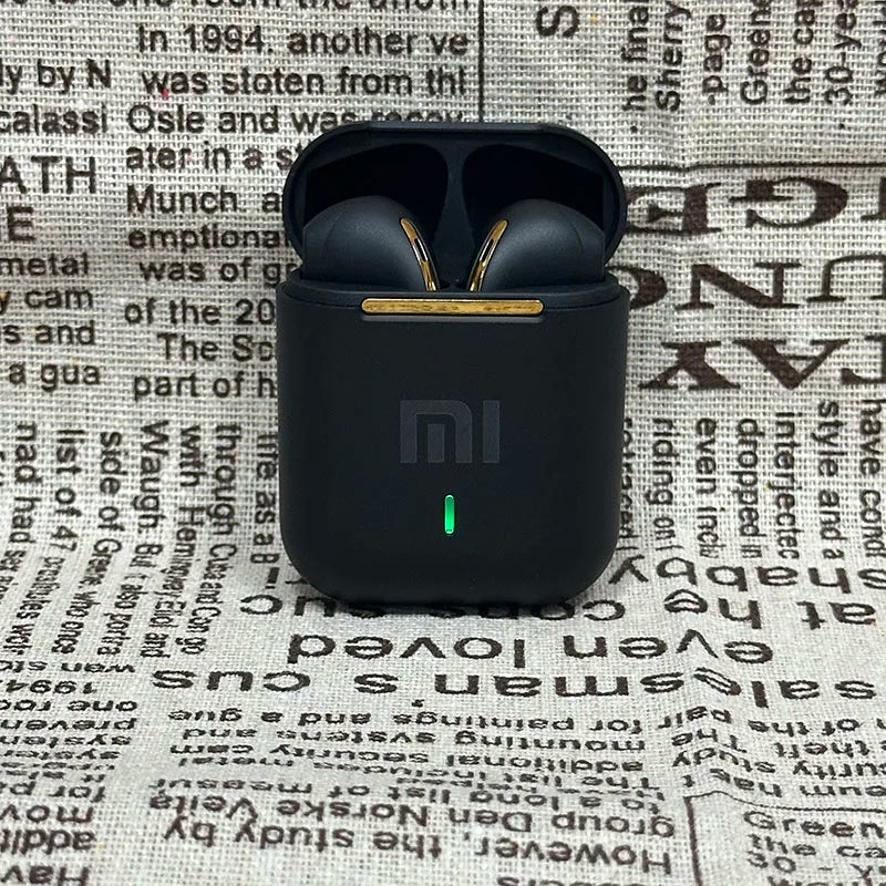 অরিজিনাল XIAOMI J18 হেডসেট ওয়্যারলেস ইয়ারফোন, ব্লুটুথ হেডফোন স্পোর্ট গেম TWS ইয়ারবাডস কানে মাইক টাচ সহ ট্রু ফর স্টেরিও