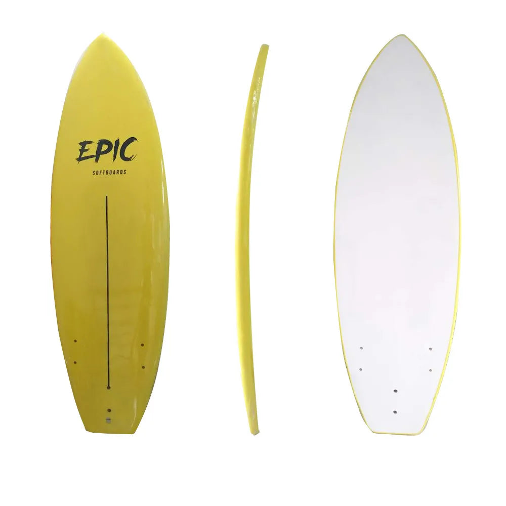 Custom Softboard Soft Top Epoxy Surfboards 6.0 Durable Longboard Surf School