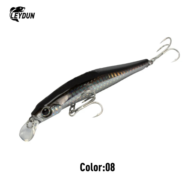 LEYDUN Artist FR Silence Sinking Minnow Fishing Lures 80mm 105mm Jerkbaits ভালো অ্যাকশন Wobblers উচ্চ মানের হার্ড বেটস সি বাস
