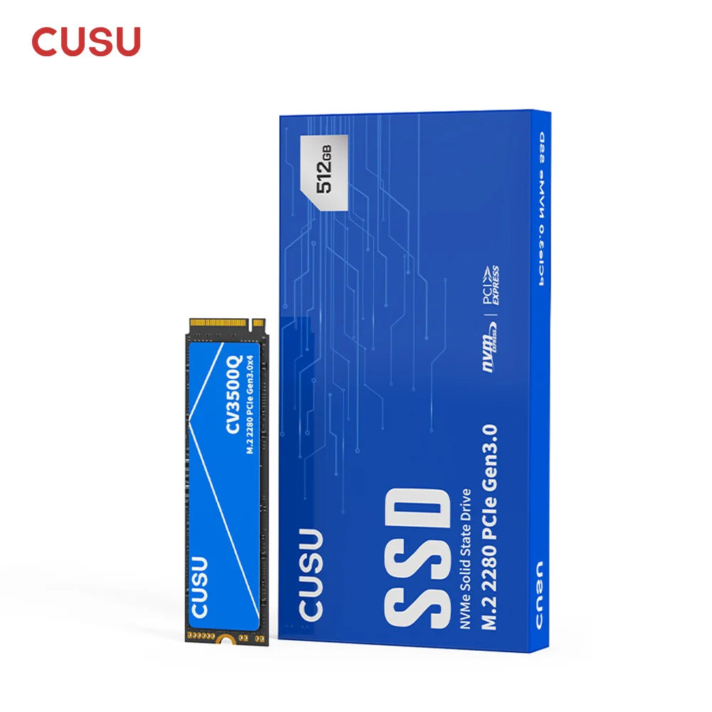 CUSU M2 SSD 256gb 512gb 1tb 2tb SSD NVMe M.2 2280 PCIe 3.0x4 Hard Disk Internal Solid State Drive for Computer Laptop