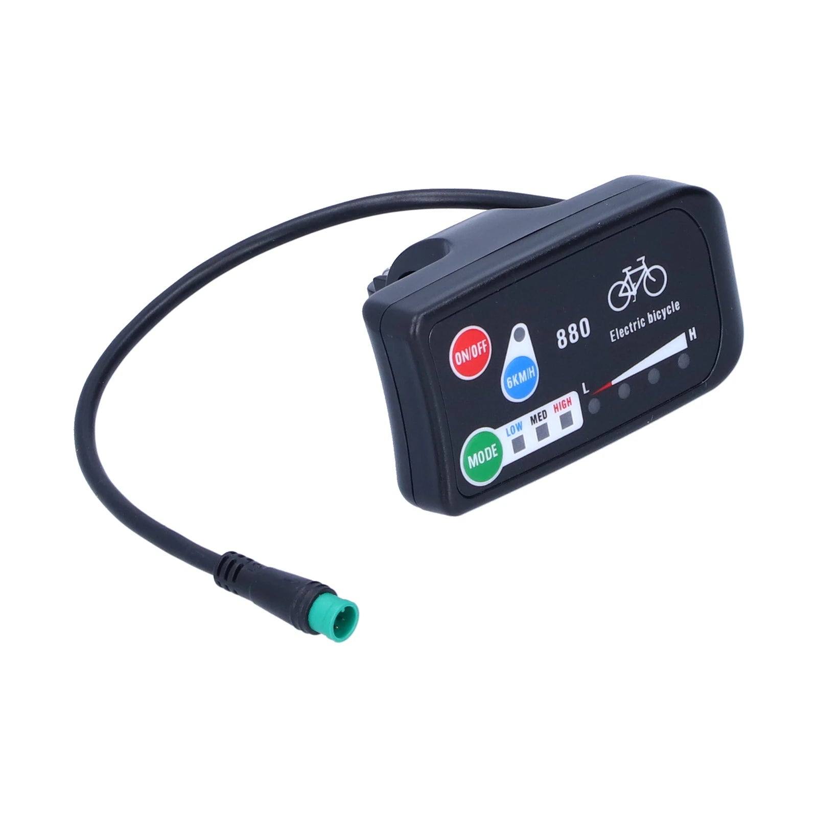 Electric Bicycle for KT‑LED880 Display E‑Bike 36V 48V Display Meter E‑Bike Accessories