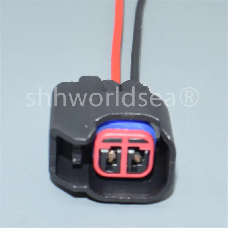 ডজ LS2 LS3 GM 7283-5967-30 এর জন্য 1 সেট 2 পিন 1.5 মিমি মহিলা EV6 EV14 গাড়ির জ্বালানী ইনজেক্টর সংযোগকারী মহিলা পুরুষ
