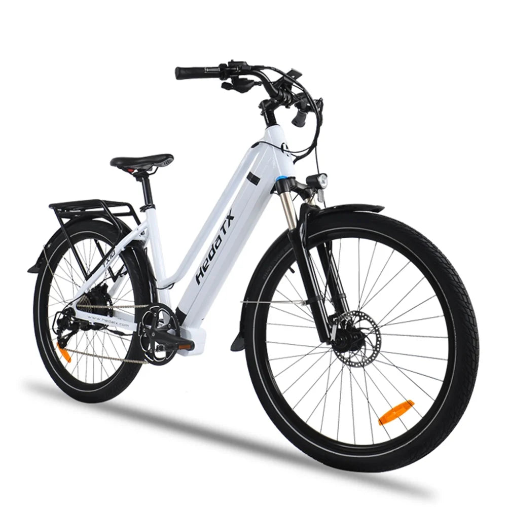 HedaTX TX10 Adult Electric Bikes 1000W Ebike 48V 19.2Ah E Bike Cheap 45KM/H Electric Road Bicycle 27.5 Inch Women's City E-Bike