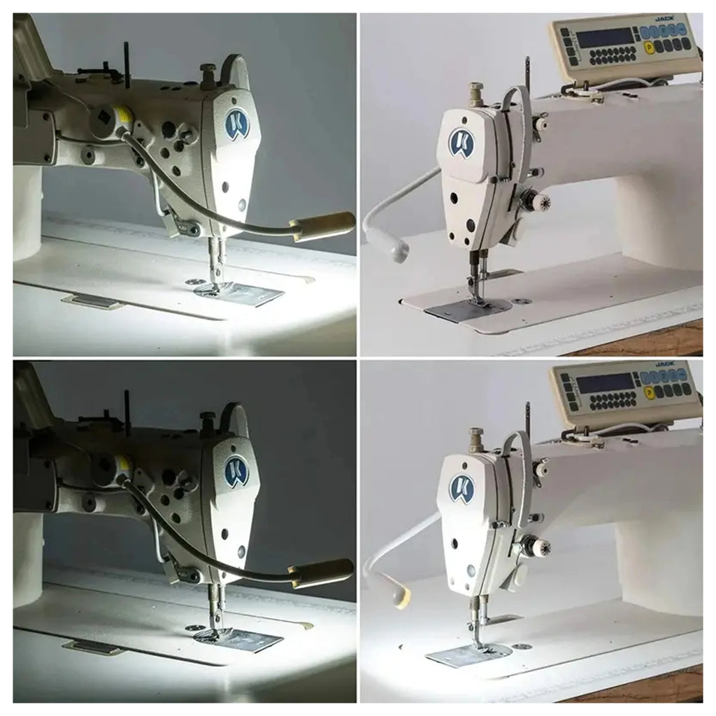 LED Sewing Lamp 110V 220V Night Light with Flexible Hose Adjustable Angle Magnetic Suction Work Light for Sewing Machine Table