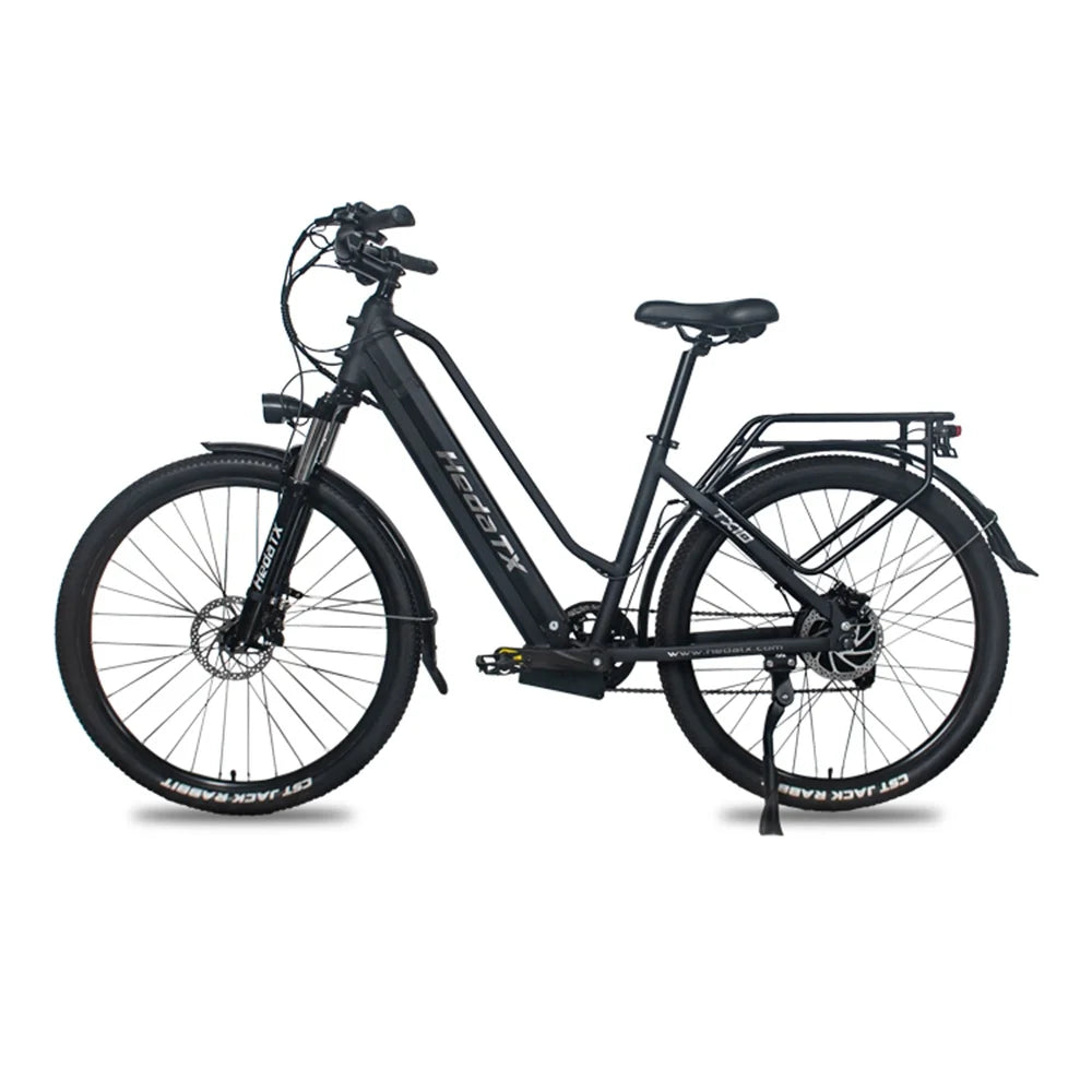 HedaTX TX10 Adult Electric Bikes 1000W Ebike 48V 19.2Ah E Bike Cheap 45KM/H Electric Road Bicycle 27.5 Inch Women's City E-Bike