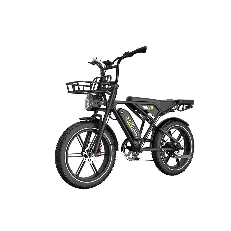 KOOLUX X9 PRO Electric Motorcycles Bike 48V 31.2AH Long-Range E-Bike Fat Tire Food Fast Delivery Electric Bicycle