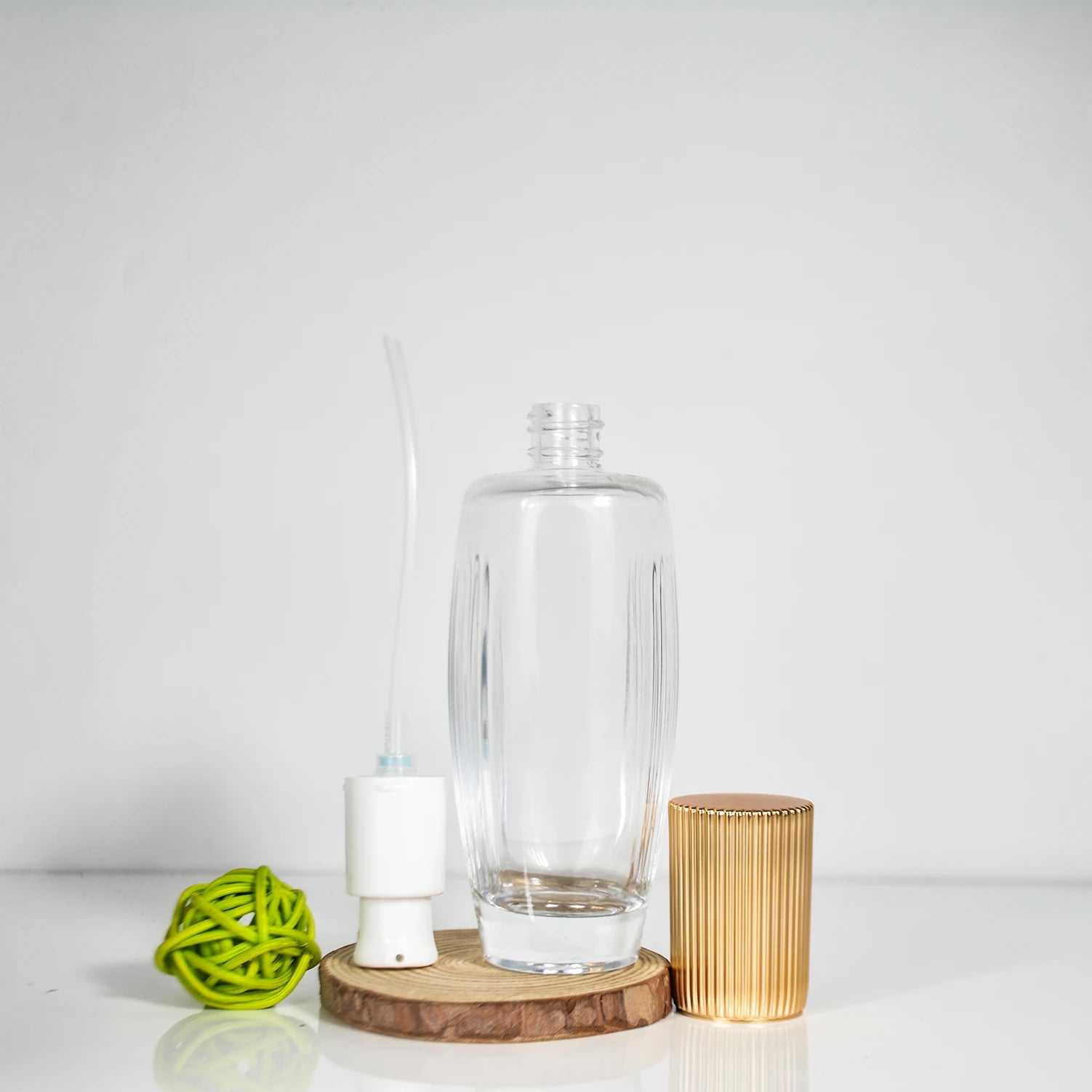 100ML Wholesale Glass 100ml Bottle for Lotion Cosmetic Glass Pump Bottle 100ml 100ml Glass Pump Bottle