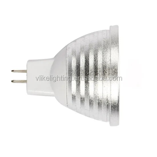 3W MR16 Base RGB LED Downlight Spotlight Home Decoration Ceiling Track Light Lamps Indoor Bedroom Living Room Super Bright Bulbs