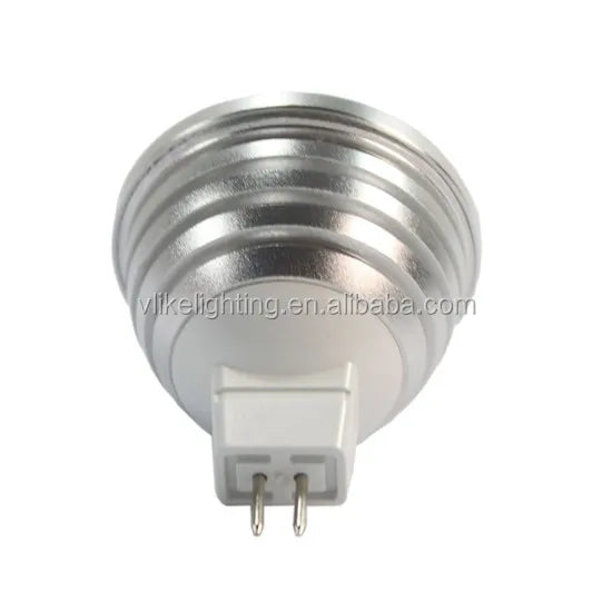 3W MR16 Base RGB LED Downlight Spotlight Home Decoration Ceiling Track Light Lamps Indoor Bedroom Living Room Super Bright Bulbs