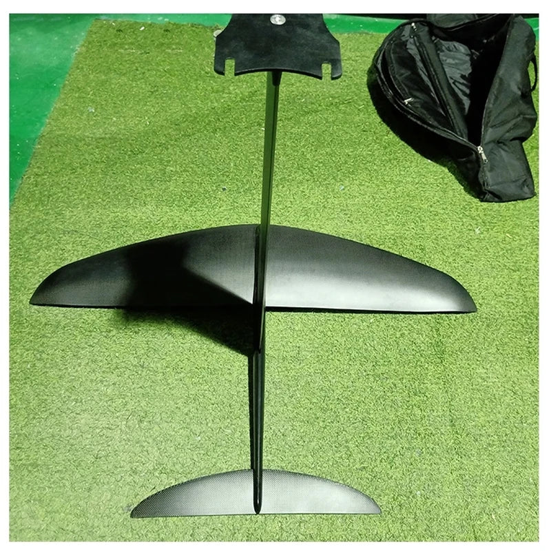Surf Hydrofoil Surfing Wing Foil with 3K Carbon Wings, Aluminum Mast Fuselage