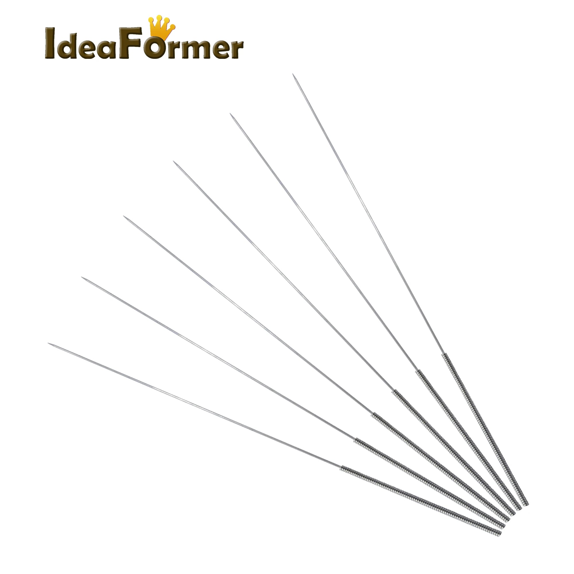 10pcs Nozzle Cleaning Needle Special Drill Cleaner Stainless Steel For MK8 V6 nozzle Through Holes 0.2-0.5mm3D Printer parts