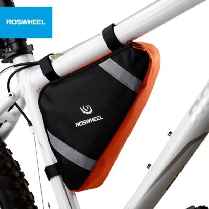 ROSWHEEL 12490 Bicycle Frame Triangle Bag Storage Pouch Fiets Tas Cycling MTB Road Bike Tube Corner Pannier Bicycle QB/T1333