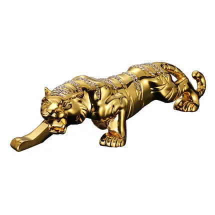 Creative Metal Tiger Decoration, Golden and Silver, Bedroom, Living Room, Car Personality