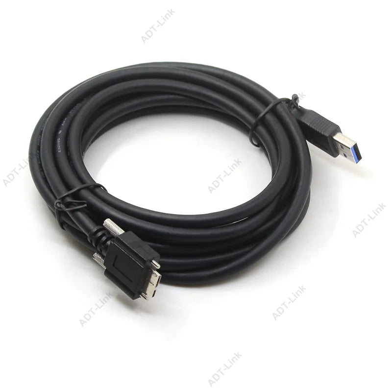 Industrial Camera link Cables USB 3.0 FA Robot Connector Cable Micro-B For Hikvision ,Basler,Balsa ,JAI ,FLIR ,OMRON ,Viewkks