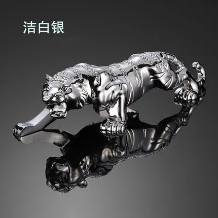 Creative Metal Tiger Decoration, Golden and Silver, Bedroom, Living Room, Car Personality
