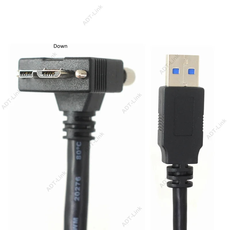 Industrial Camera link Cables USB 3.0 FA Robot Connector Cable Micro-B For Hikvision ,Basler,Balsa ,JAI ,FLIR ,OMRON ,Viewkks