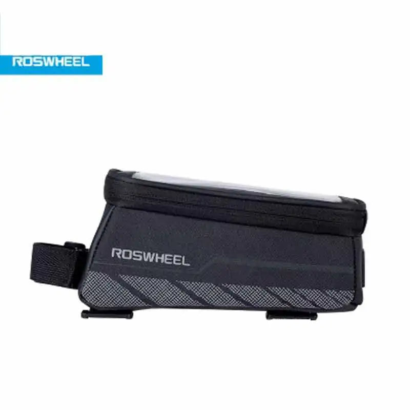 Roswheel 5.2''5.7'' Bicycle/Bicicleta Phone Bag Reflective Bike Frame Front Tube Bag Cycling Touchscreen Phone Bag Case Size M/L