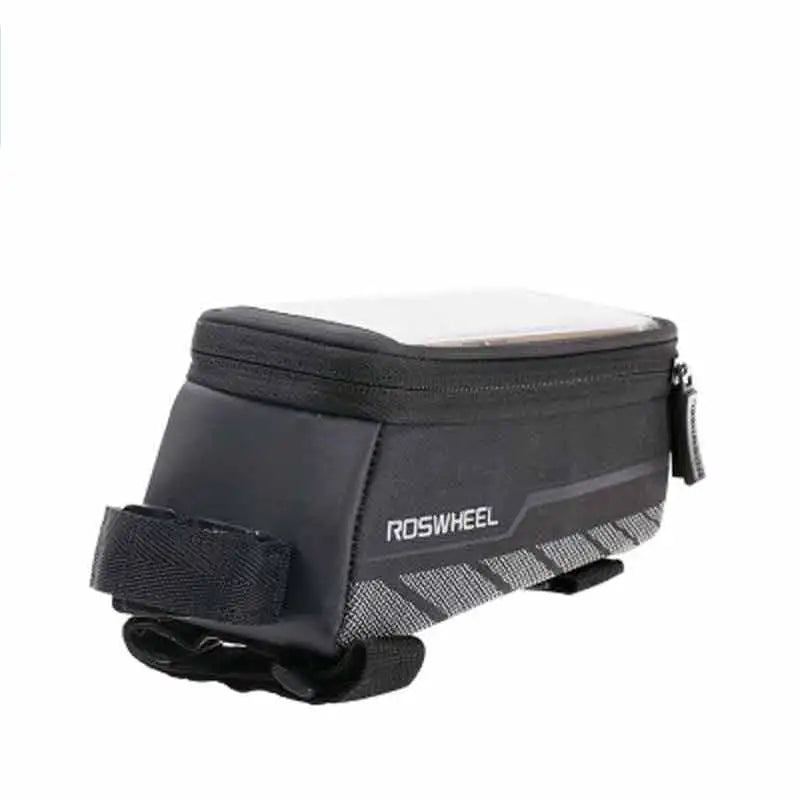 Roswheel 5.2''5.7'' Bicycle/Bicicleta Phone Bag Reflective Bike Frame Front Tube Bag Cycling Touchscreen Phone Bag Case Size M/L