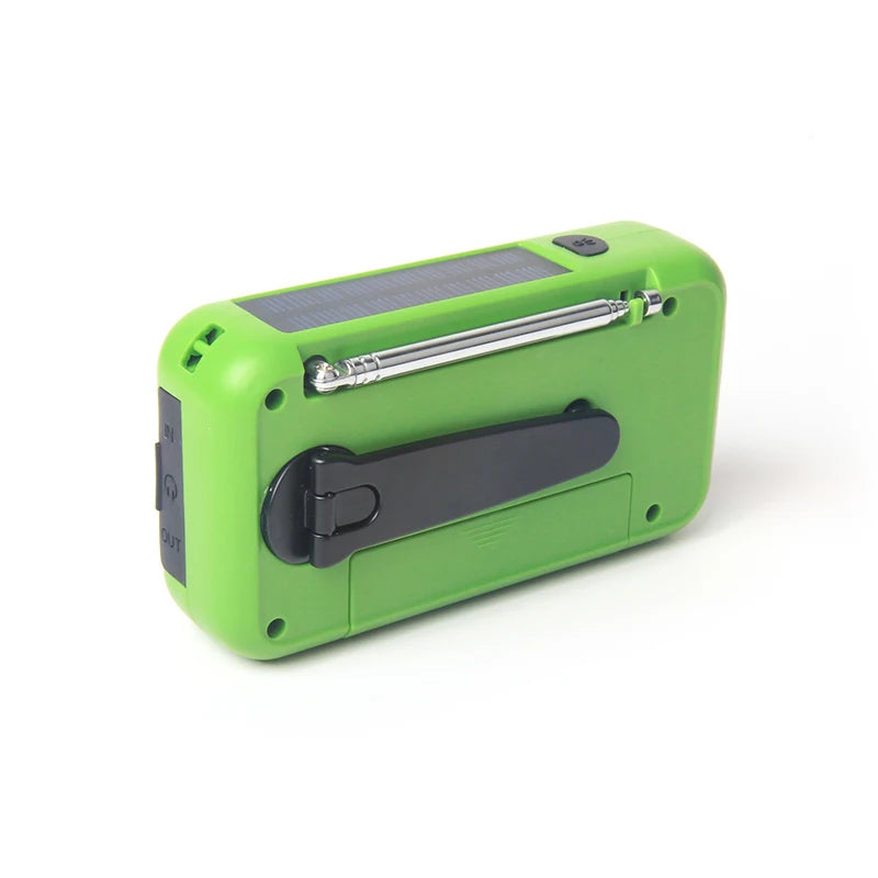Emergency Solar Power Hand Crank AM FM NOAA Radio 3 Model Flashlight SOS Alarm dynamo Portable Mini Emergency Radio