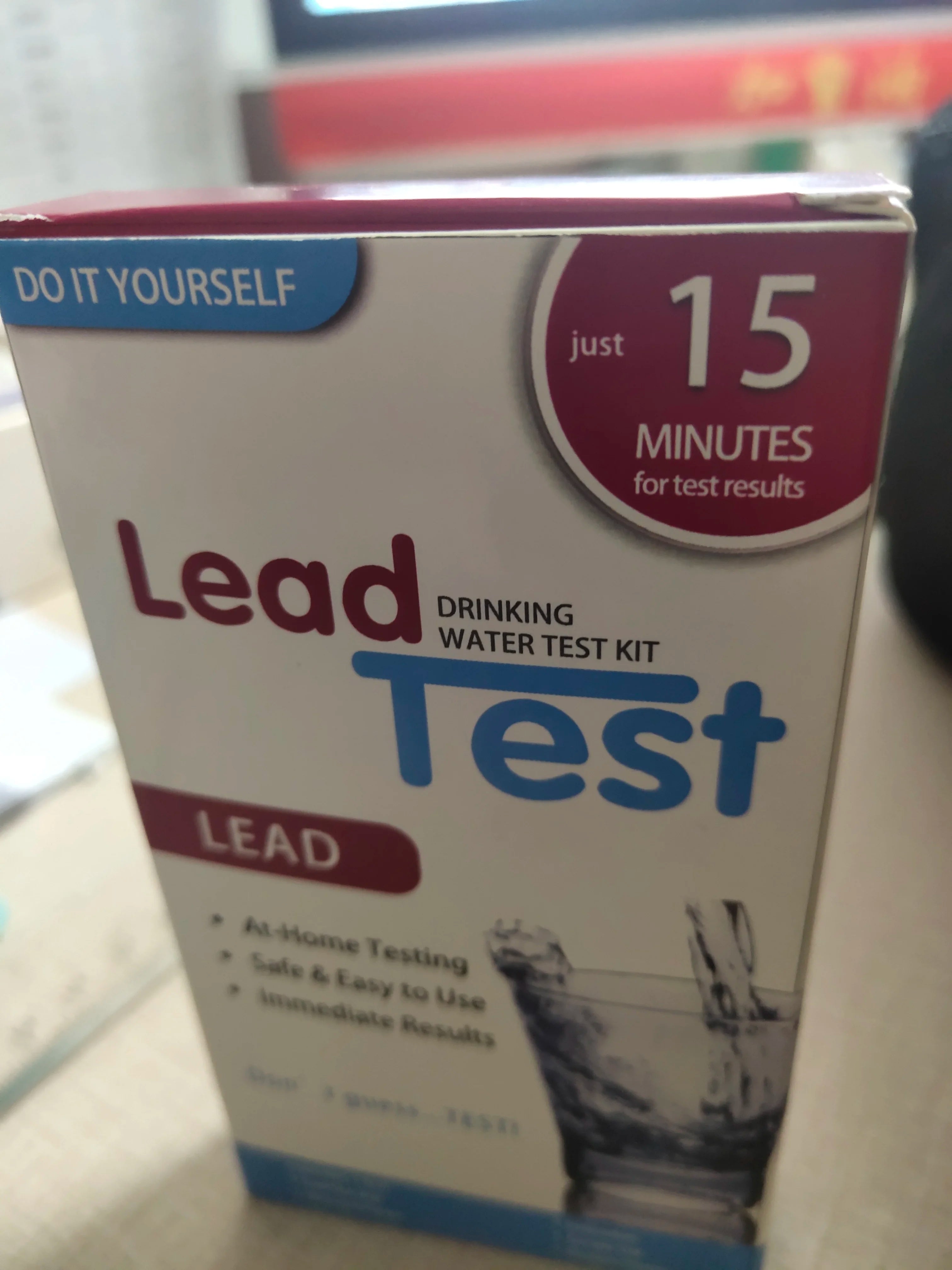 High Accurate Detection Level of 1 Ppb  Well Water LEAD in Drinking Water Test Kit