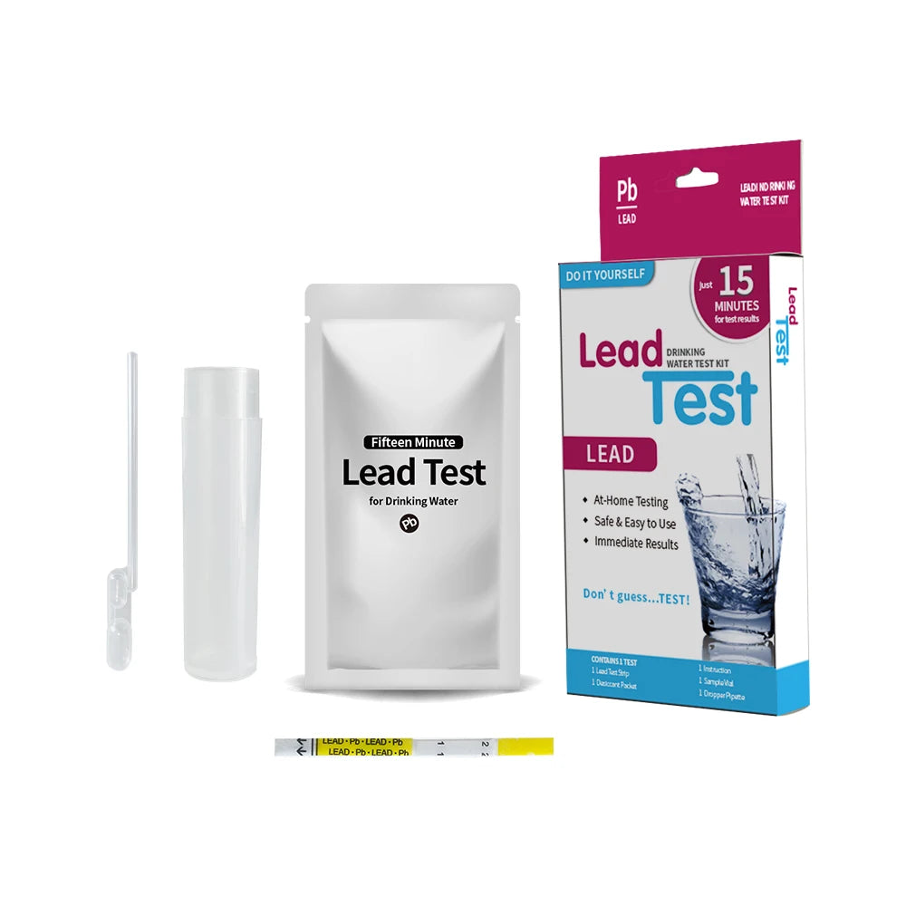 High Accurate Detection Level of 1 Ppb  Well Water LEAD in Drinking Water Test Kit