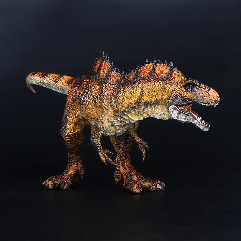 new real life High Spinosaurus model plastic dinosaur gift about 32x9x14cm xf2765