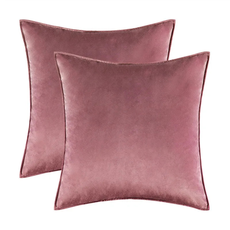 50*50/60*60High Quality Velvet Cushion Cover Bed Pillow Case For Sofa Car Housse De Coussin Decorative Pillows Nordic Home Decor