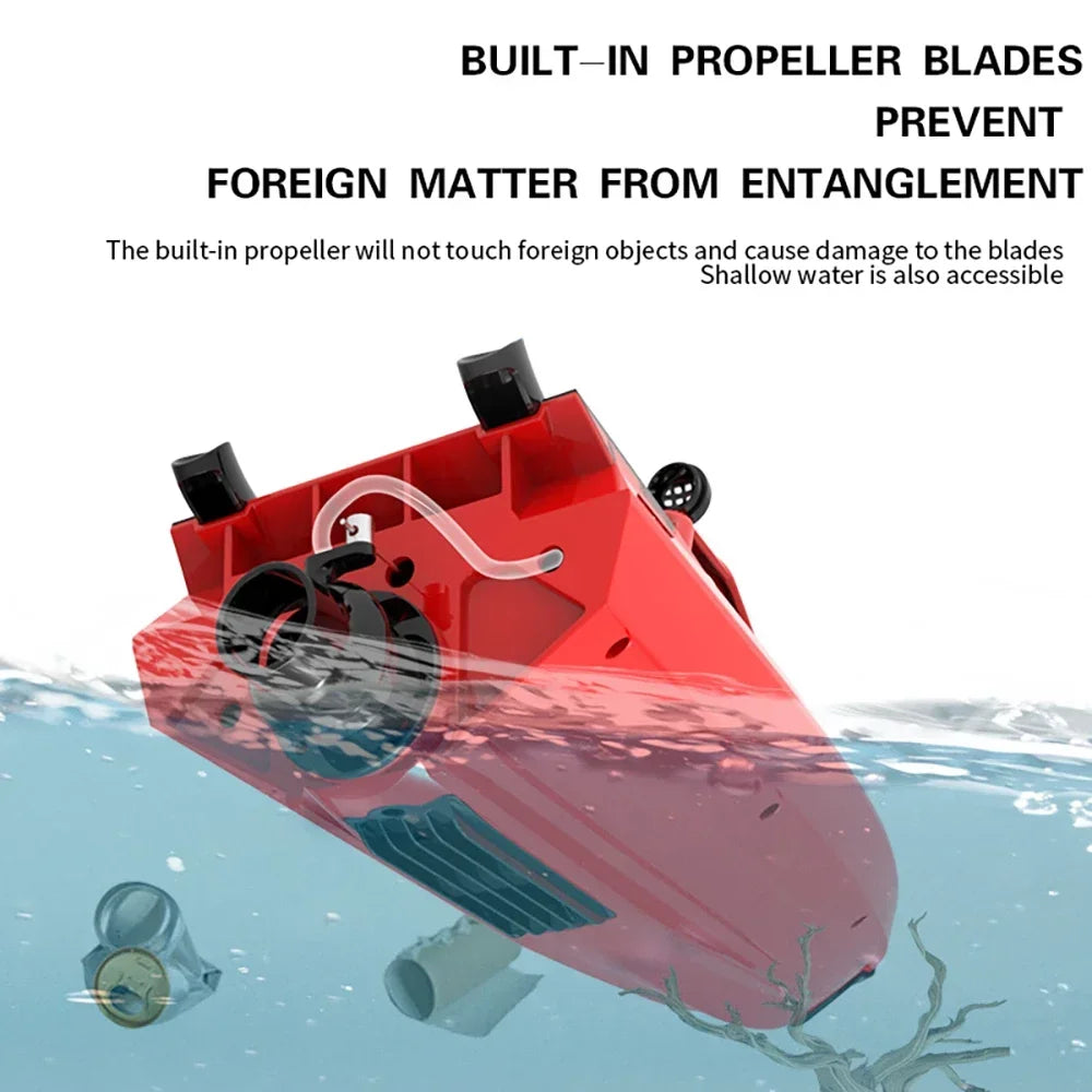 TY725 RC Boat TURBOJET PUMP High-Speed ​​Remote Control Jet Boat Low Battery Alarm Function Adult Children Toys Gift
