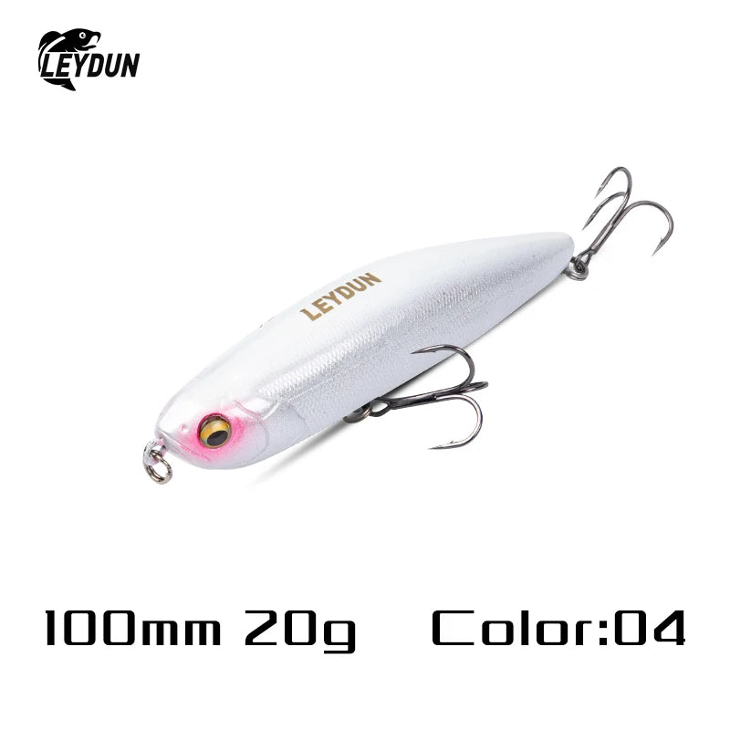 LEYDUN Z-Claw Fishing Lures Floating Pencil 86mm 100mm 120mm Topwater Hard Baits Surface Stickbait Good Action Bass Wobblers