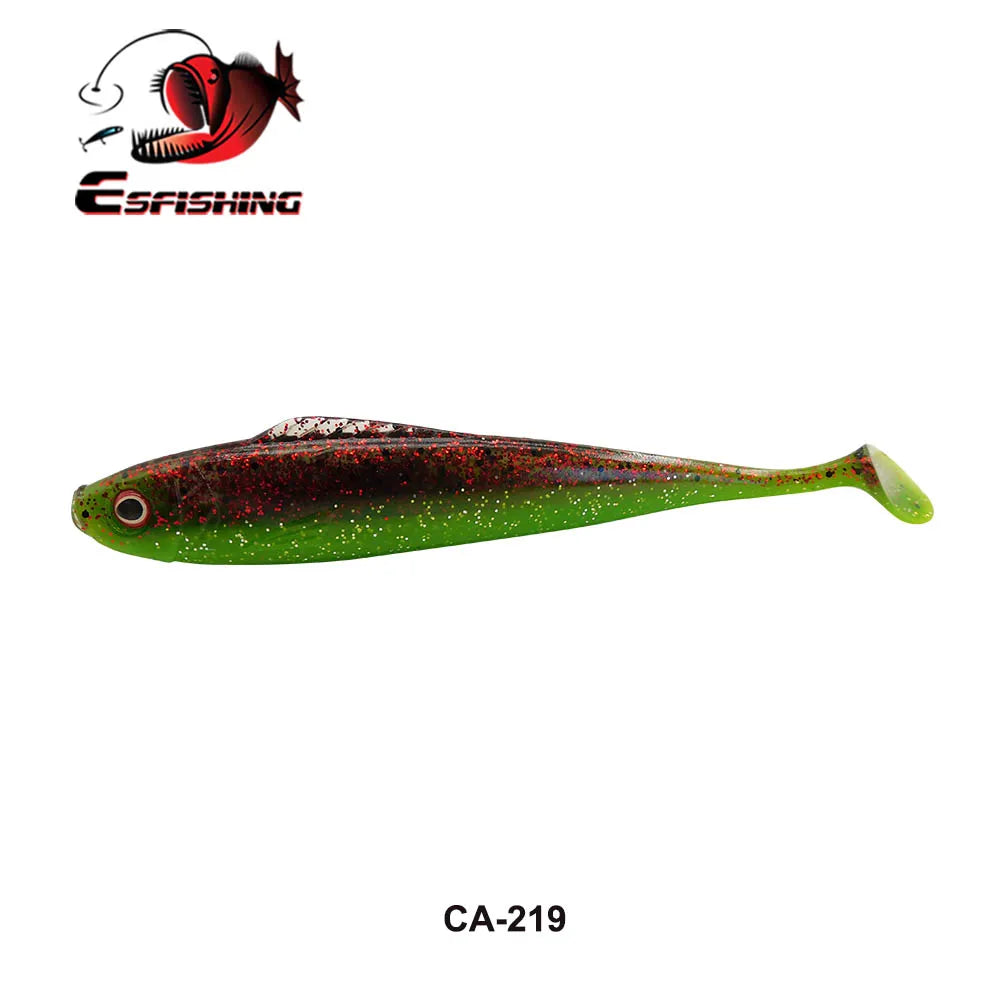 ESFISHING Fishing Lures New Kauli Shad 135mm 160mm Soft Bait Tackle Swimbait Isca Artificial Wobbler Bass