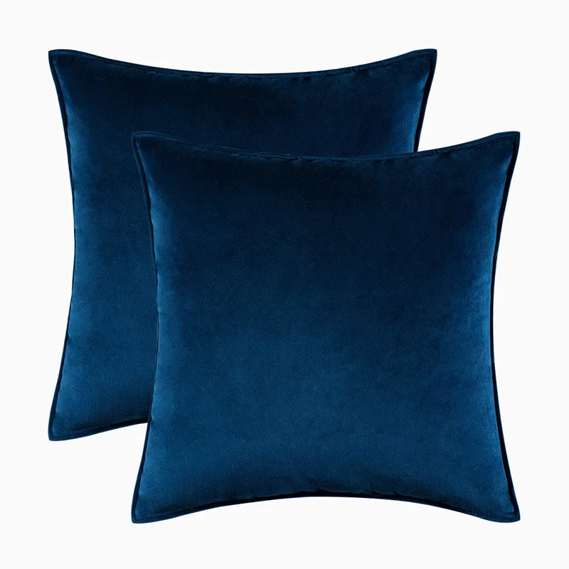 50*50/60*60High Quality Velvet Cushion Cover Bed Pillow Case For Sofa Car Housse De Coussin Decorative Pillows Nordic Home Decor