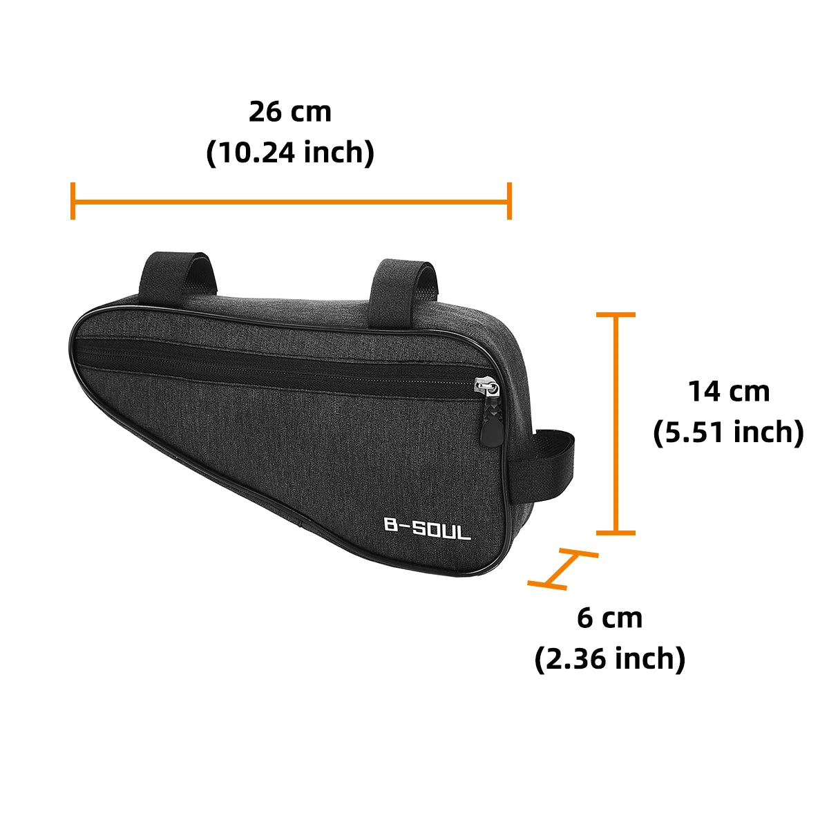 Bike Triangle Bag Mountain Bike Beam Bag Cycling Gear Kit