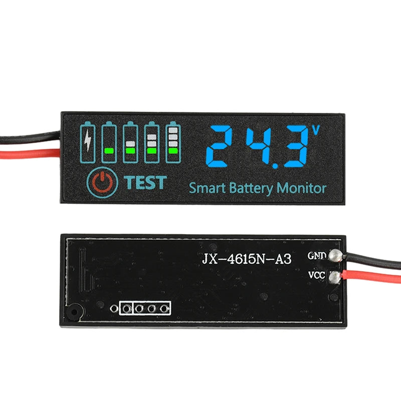 12V/24V/36V/48V Battery Charge Indicator Board 18650 Li-ion Lipo Lithium Battery Level Indicator Tester Capacity Tester Meter