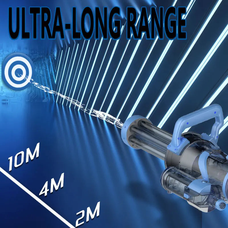 Summer Beach Pool Toys water toys Party toys gatling gun watergun gatling electric powerful water gun sports-entertainment gifts