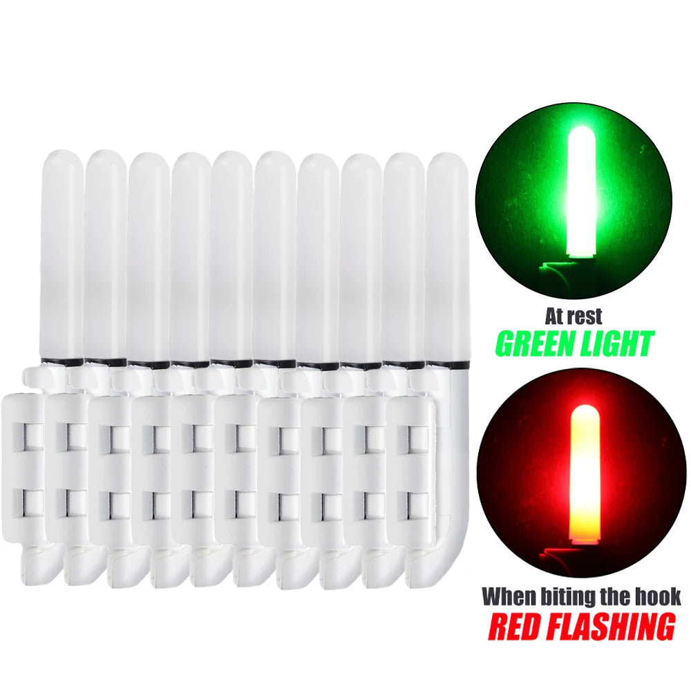 Waterproof Fishing Electronic Rod Luminous Stick Light CR425 Battery LED Removable Float Tackle Night Rock Fishing Accessorie