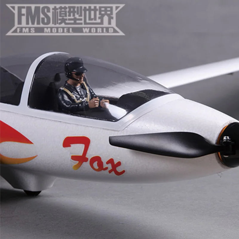 FMS 2320mm large wingspan FOX V2 glider model electric remote control aircraft fixed wing foam machine