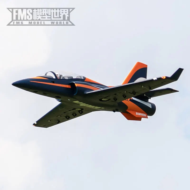 New FMS Viper Large Assembly Fixed Wing Sport Racing Electric Remote Control Model Airplane 90mm Ducted Fan High Speed RC Plane