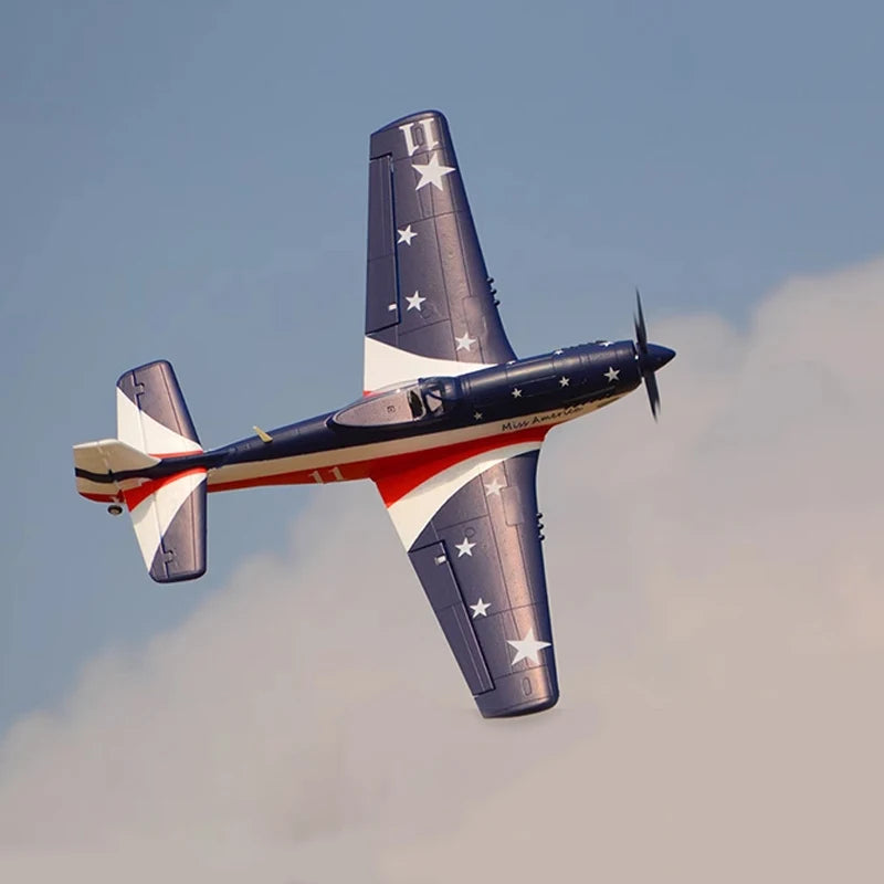 Hookll 1200mm P51 Pnp Rc Miss America Sports Aircraft Epo Assembled Fighter Model Remote Control Adult Toy
