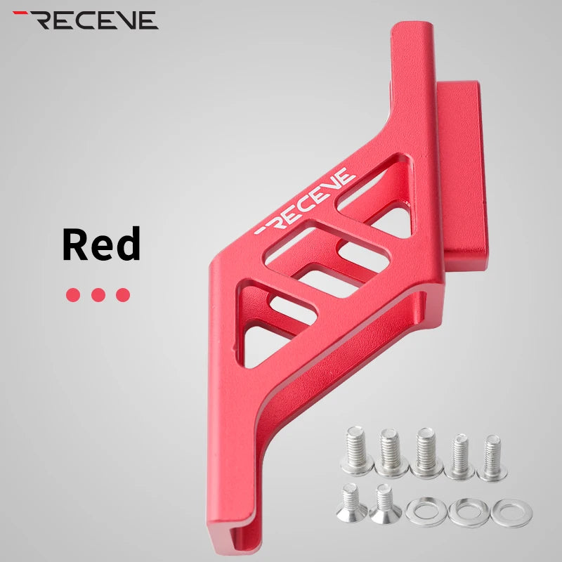 RECEVE Folding Bike Bag Carrier Raise Adapter Bicycle Shelf Extended Seat BMX Front Bag Carrier Rising Mount Holder For Brompton