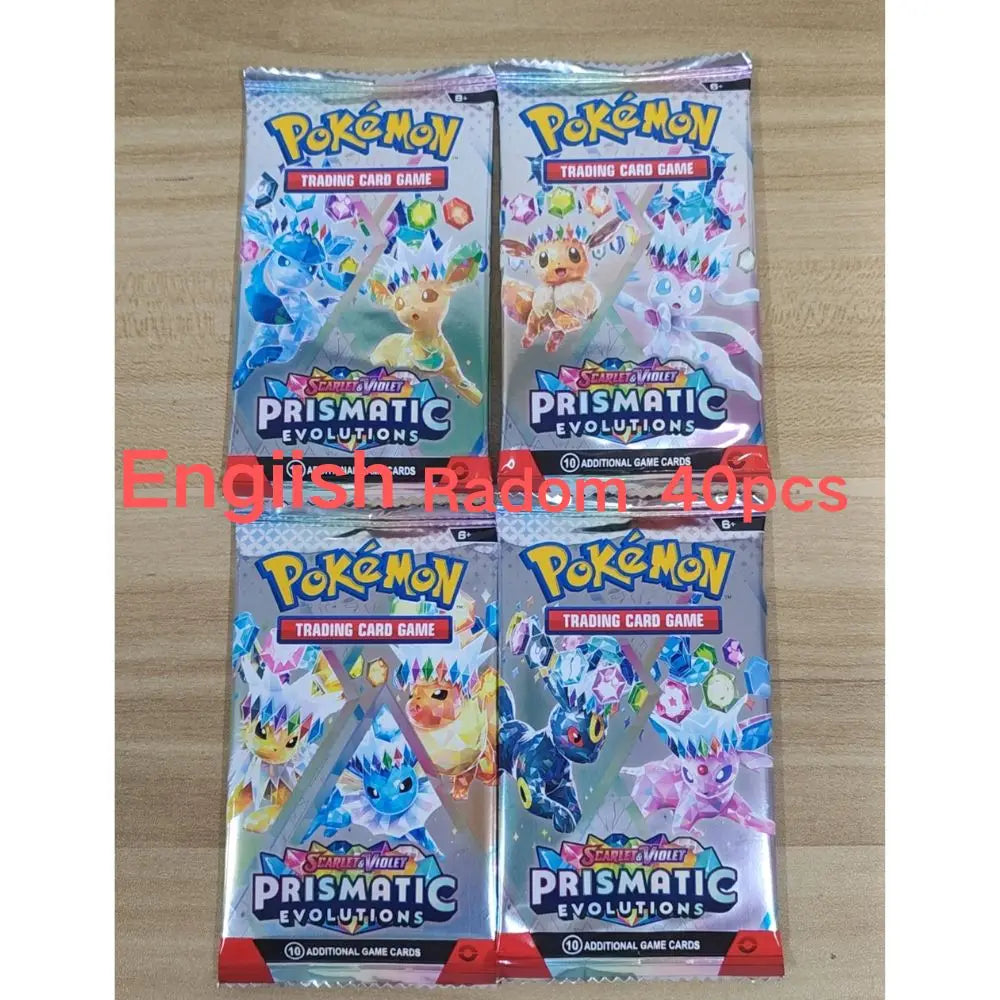 Pokemon Card Prismatic Evolutions Obsidian Flames PALDEAN FATES Surging Sparks English Booster Battle Transaction Card
