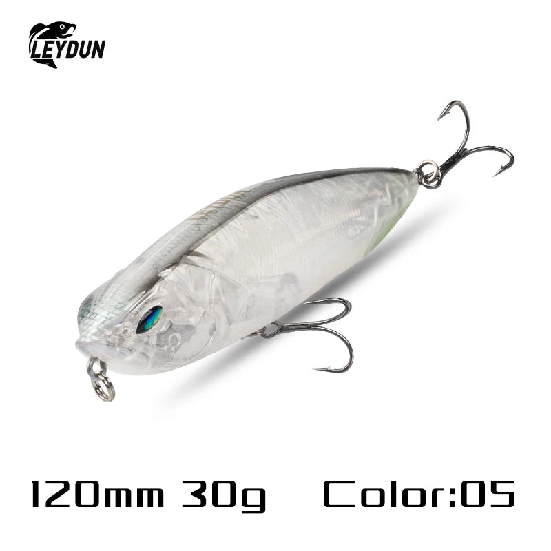 LEYDUN Z-Claw Fishing Lures Floating Pencil 86mm 100mm 120mm Topwater Hard Baits Surface Stickbait Good Action Bass Wobblers