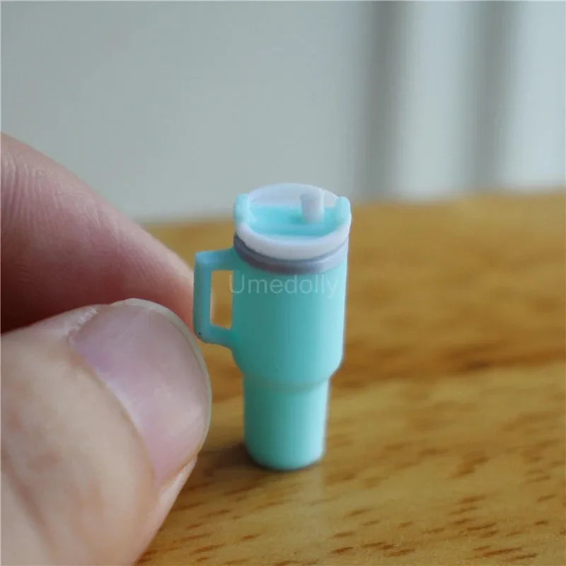 1/12 Scale Miniature Dollhouse Sumilation Vacuum Cup for OB11 BJD Doll Accessories Toy