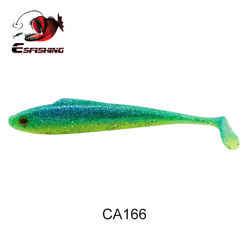 ESFISHING Fishing Lures New Kauli Shad 135mm 160mm Soft Bait Tackle Swimbait Isca Artificial Wobbler Bass