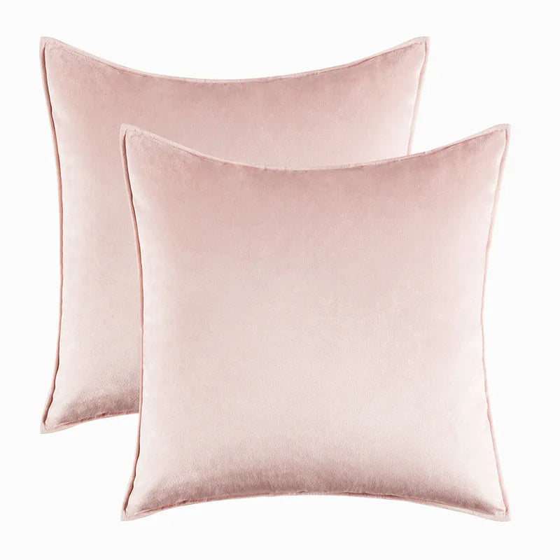 50*50/60*60High Quality Velvet Cushion Cover Bed Pillow Case For Sofa Car Housse De Coussin Decorative Pillows Nordic Home Decor
