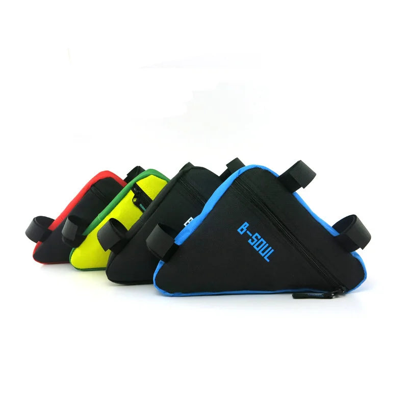 Waterproof Triangle Cycling Bicycle Bags Front Tube Frame Bag Mountain Bike Bag Mountain Bike Pouch Frame Holder Saddle Packs
