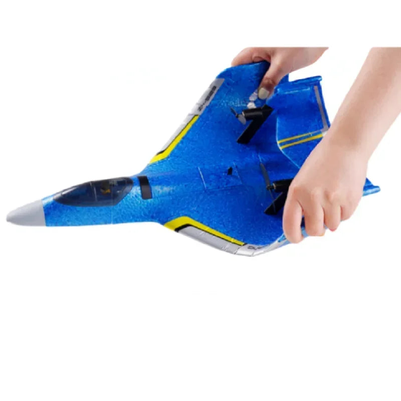 ZY525 Water Remote Control Small Aircraft for Boys and Children Toys Fixed Wing Aircraft Model Water, Land, and Air Aircraft j20