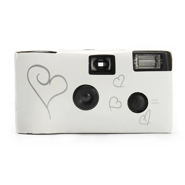 1-6 PCS Retro 27 Photos 35mm Disposable Film Camera Manual Fool Optical Camera Children's Gift Single Use Camera Film Sets ﻿