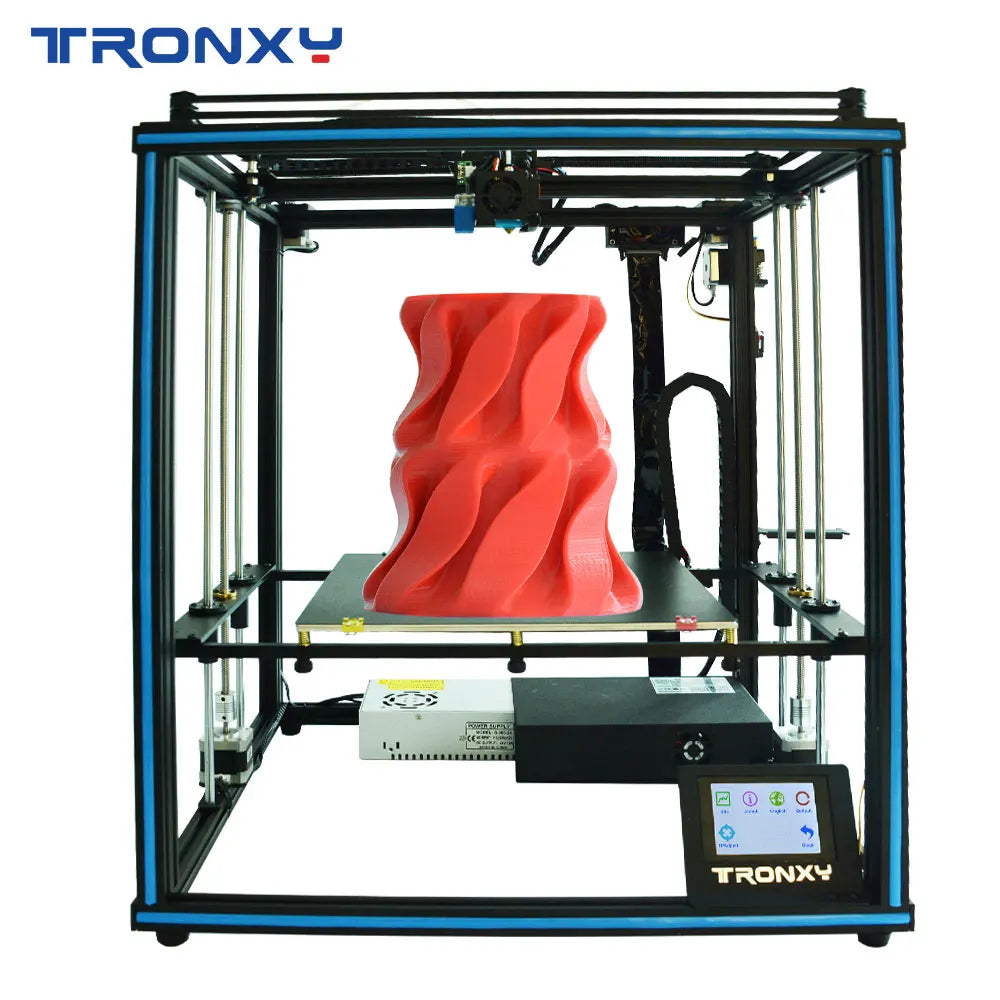 Tronxy X5SA 3D Printer DIY Kits with Large Build Plate 330*330*330mm Full Metal High Precision Resume Power Failure 3D Print