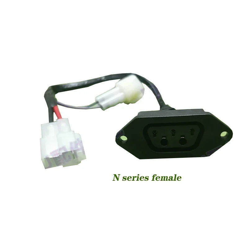 Niu Electric Scooter Niu Electric Motorcycle Charge Socket Male Female with Communication Line Fit for Niu Scooter N M U Series